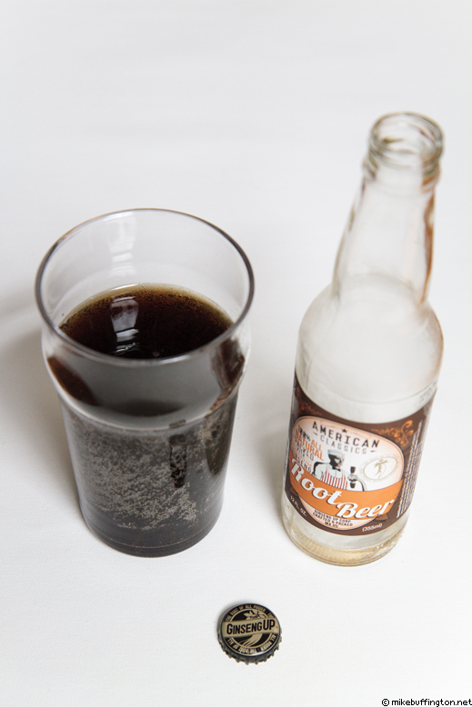 American Classics Root Beer Poured