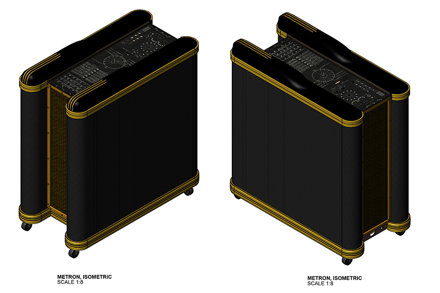 Metron CAD view