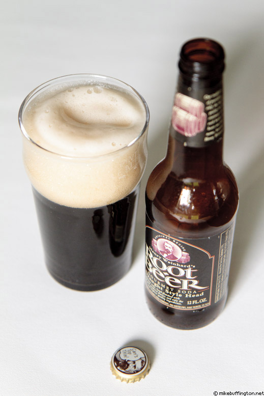 Henry Weinhard's Root Beer Poured