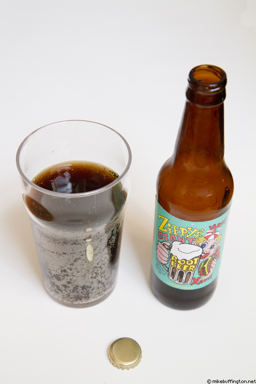 Zippy’s Giant Root Beer Poured